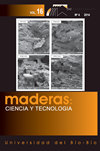 Maderas-Ciencia y Tecnologia雜志封面